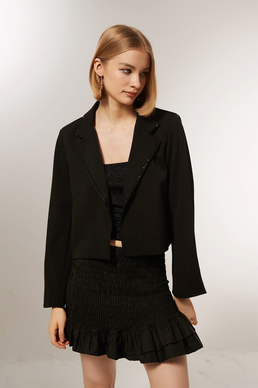 Blazer Laurena Negro