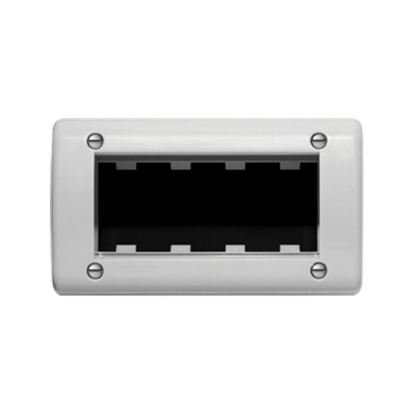 Caja exterior para 4 módulos gris - Ave C55614