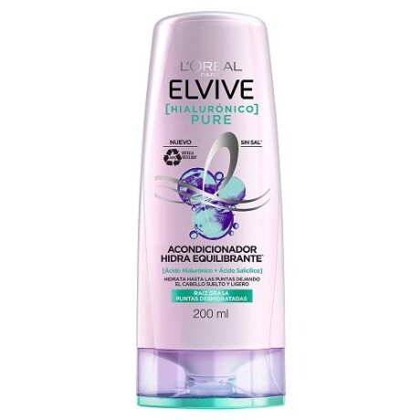 Elvive Acondicionador Hialurónico Pure 200ml – Cabello Suave y Nutritivo Elvive Acondicionador Hialurónico Pure 200ml – Cabello Suave y Nutritivo
