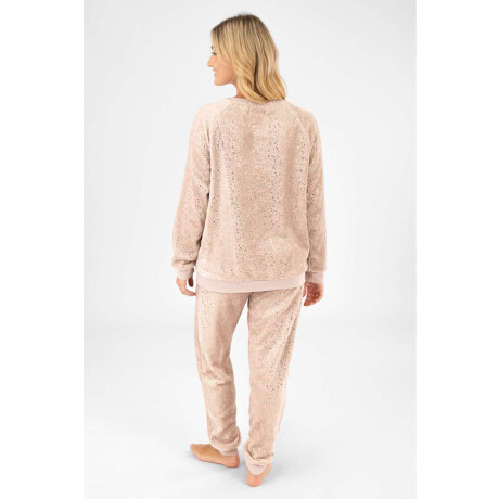 Pijama golden hearts Rosado