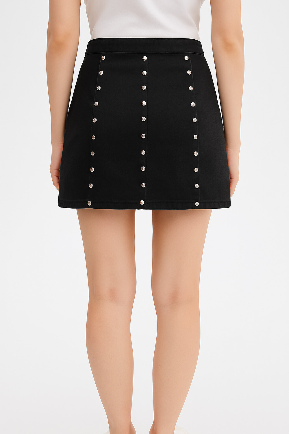Falda Chena Gris Oscuro