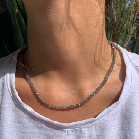 Collar Piedras N°1 Labradorita - Plata 925 Collar Piedras N°1 Labradorita - Plata 925