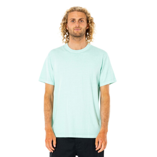 Remera Rip Curl PLAIN WASH - Celeste Remera Rip Curl PLAIN WASH - Celeste