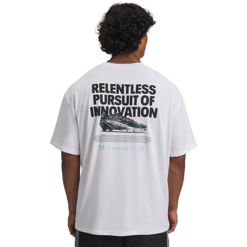 UA x Mansory HW Cotton LC SS-WHT WHT-100