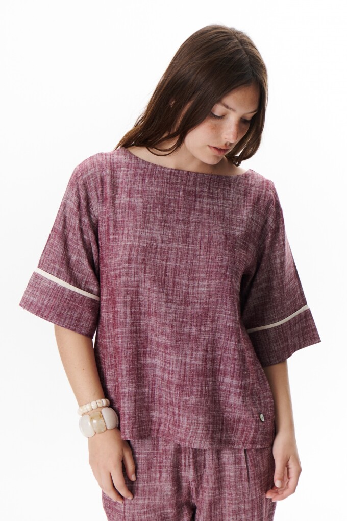 BLUSA MELANIE ROJO