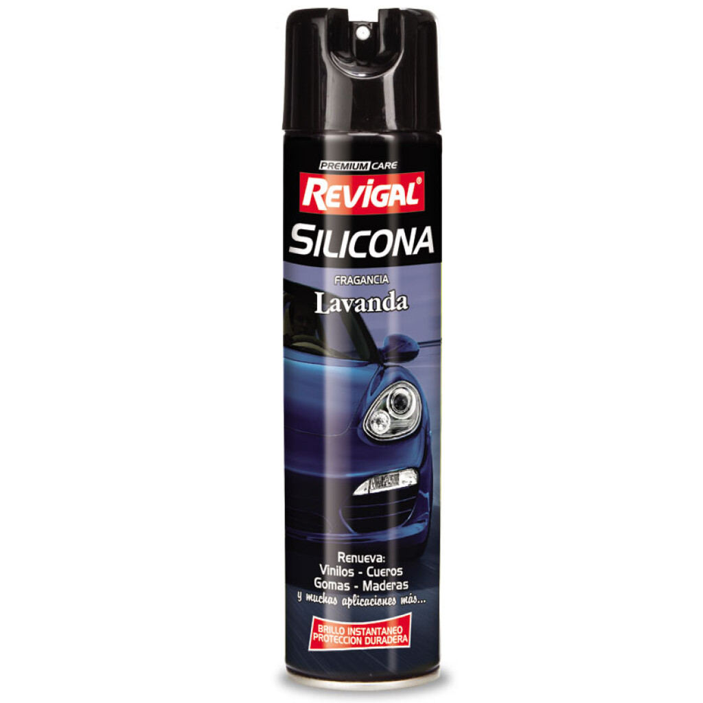 Silicona en aerosol con fragancia a lavanda