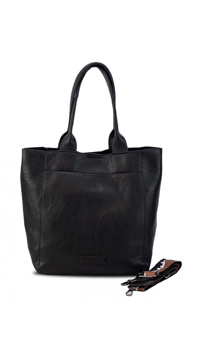 CARTERA BADAJOZ - NEGRO GALON 