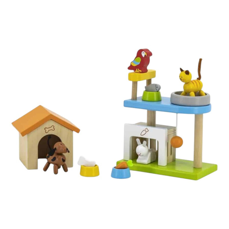 Mis Mascotas con Casita Viga Mis Mascotas con Casita Viga