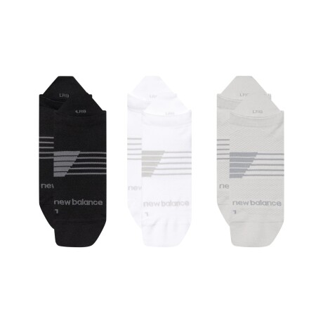 Medias New Balance Unisex - PRO RUNNING TAB - LAS35106AS1 BLACK/WHITE/GREY