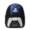 Mochila Infantil Play Station Negro - Azul - Blanco