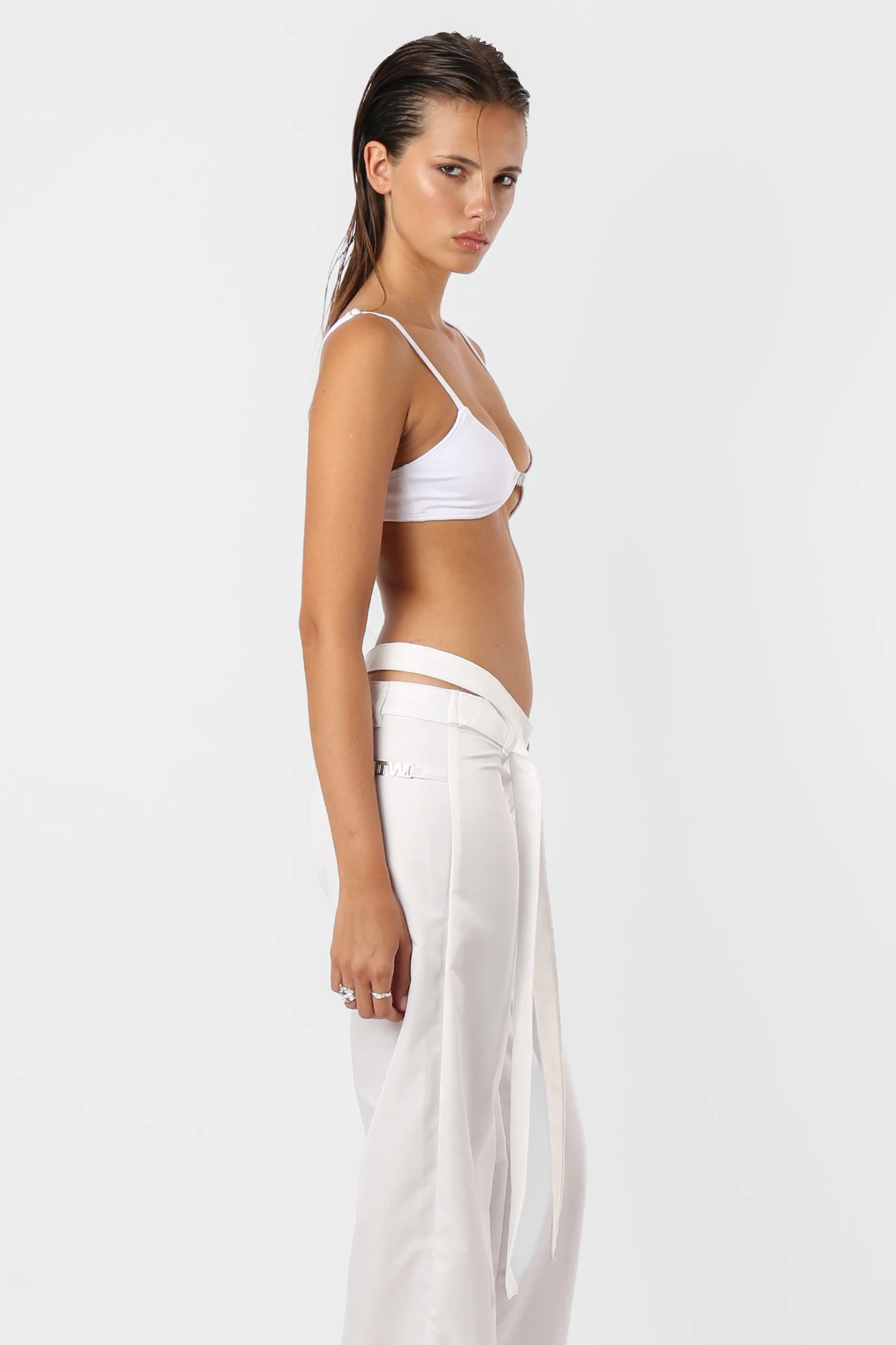 Pantalón Bend Blanco