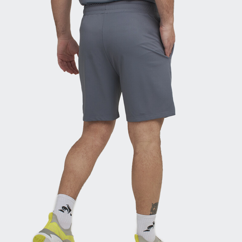 Short Le Coq Sportif Training Print Gris