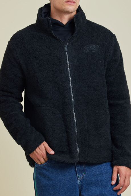 CAMPERA SAYER ( SHERPA) RUSTY Negro