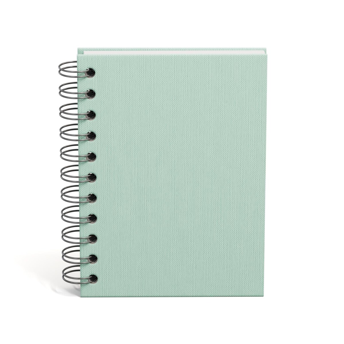LIBRETA A6 TAPA DURA - PAPEL VERDE 