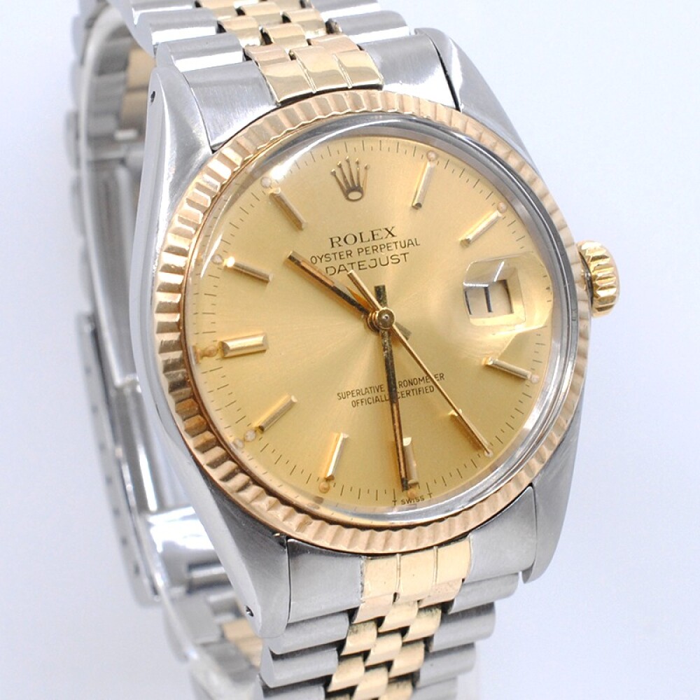 Rolex Datejust 16003 acero y oro 36 mm año 1978 calendario rápido Rolex Datejust 16003 acero y oro 36 mm año 1978 calendario rápido