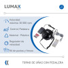Torno Uñas Lumax 30000rpm Profesional Con Pedalera Negro