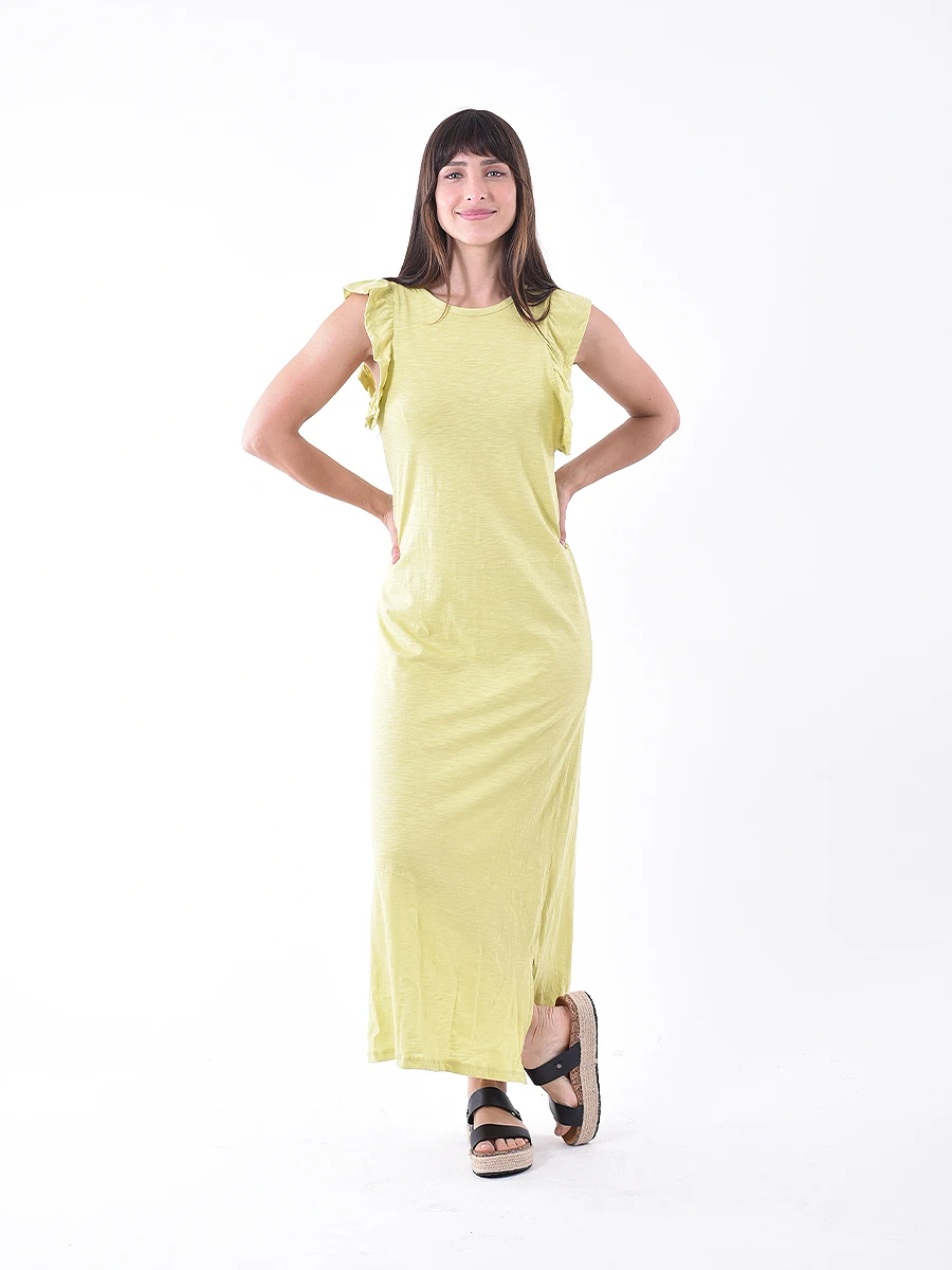 VESTIDO TULI - AMARILLO 