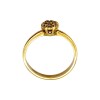 Anillo Flor-Oro bajo-Piedra Zirconia-AN8090 conpiedra