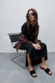 Vestido Daniel Cassin Aris Negro