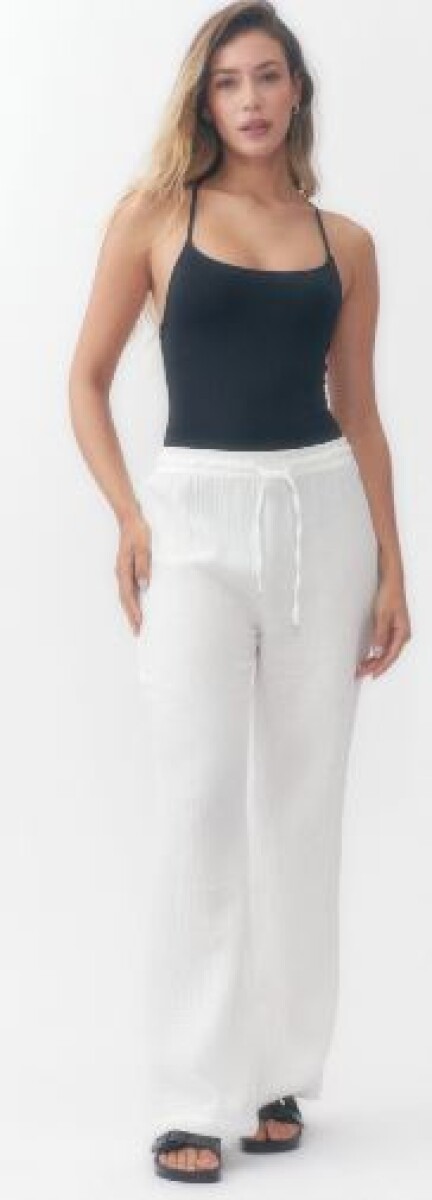 PANTALON ROXY 60302 LIVIANO - BLANCO 