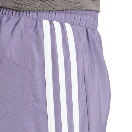 SHORT adidas PACER TRAINING Shadow Violet / White
