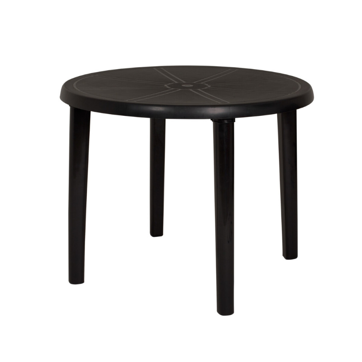 MESA REDONDA MOR NEGRA 90ØX72 
