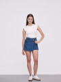Short Mudi Azul Medio