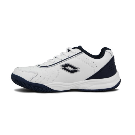 Championes Lotto SK2005 Tennis Leather White/Dark blue