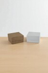 Pack x 20 unid - caja 02 - 8x8x4,5 cm. REVERSIBLE BLANCO MADERA