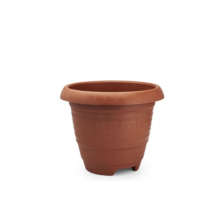 MACETA REDONDA 26 LITROS TERRACOTA REF 0107 TERRACOTA