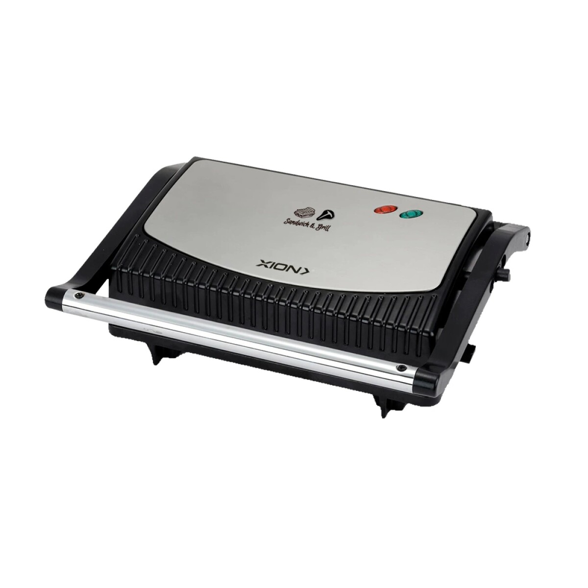XI-GR2/GRILL Sandwichera 2 Panes la Manija Esta Partida en una Punta - INOX 
