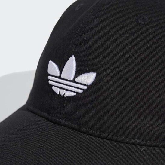 Gorro Adidas Adicolor Classic Trifolio Baseball Negro