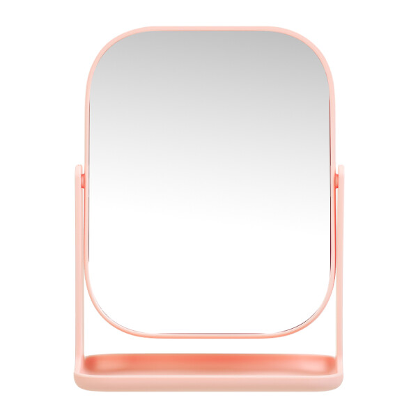 Espejo cuadrado rosa