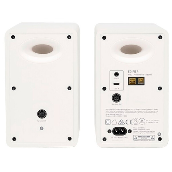 Parlantes Edifier 2.0 M60 66w Bluetooth BLANCO