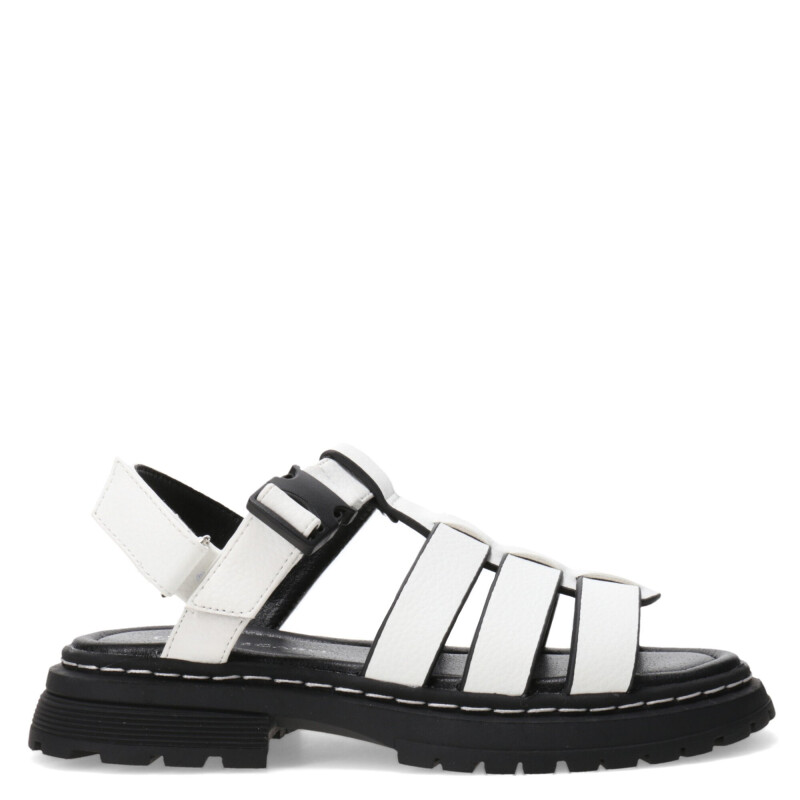 Sandalias de Niña MINI Miss Carol WASILLA franciscana Blanco