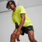 Polo Running Performance Heather Cat Tee Mujer Lime Green