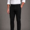 Pantalón de gabardina Negro