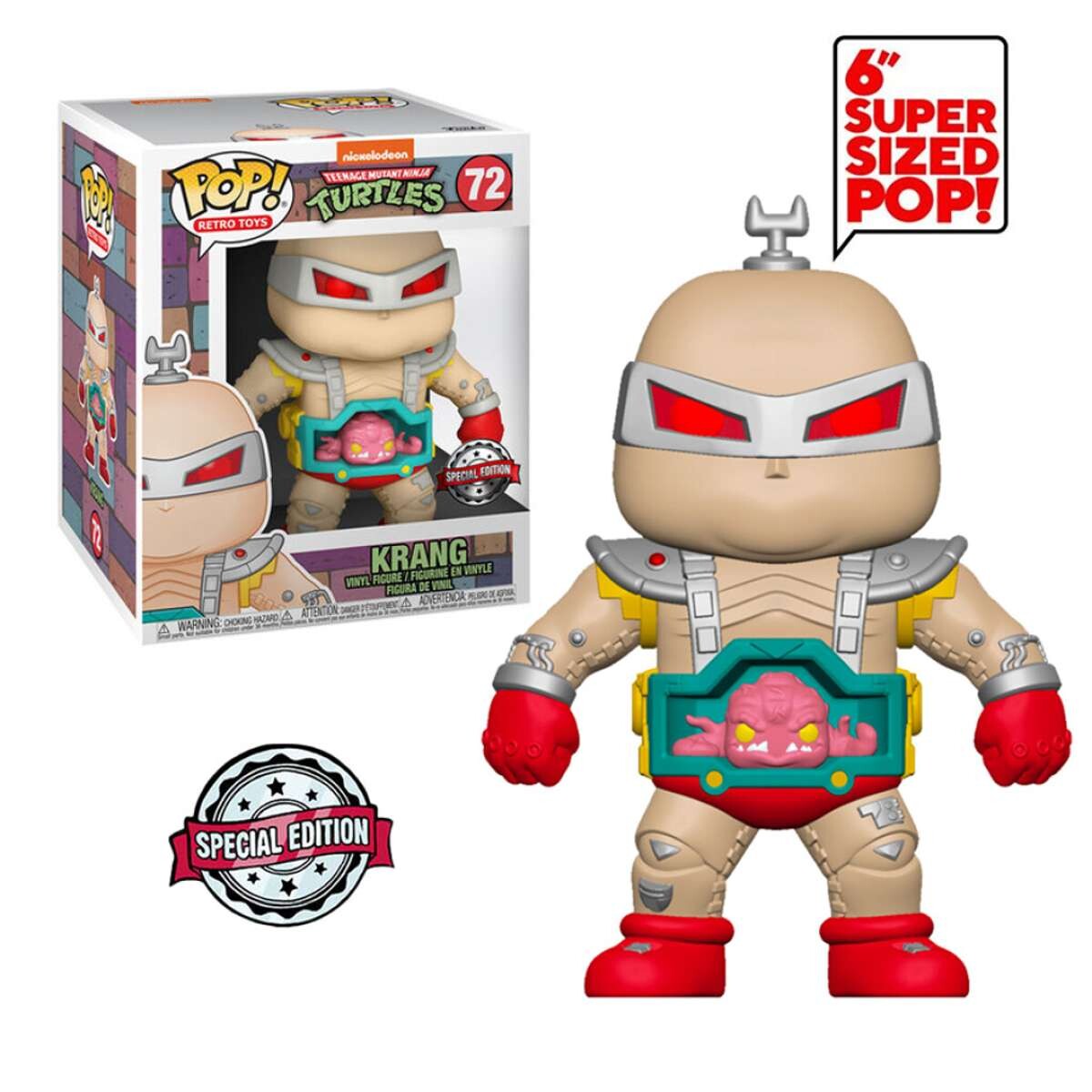 Krang 6 Pulgadas Tortugas Ninja [Exclusivo] - 72 