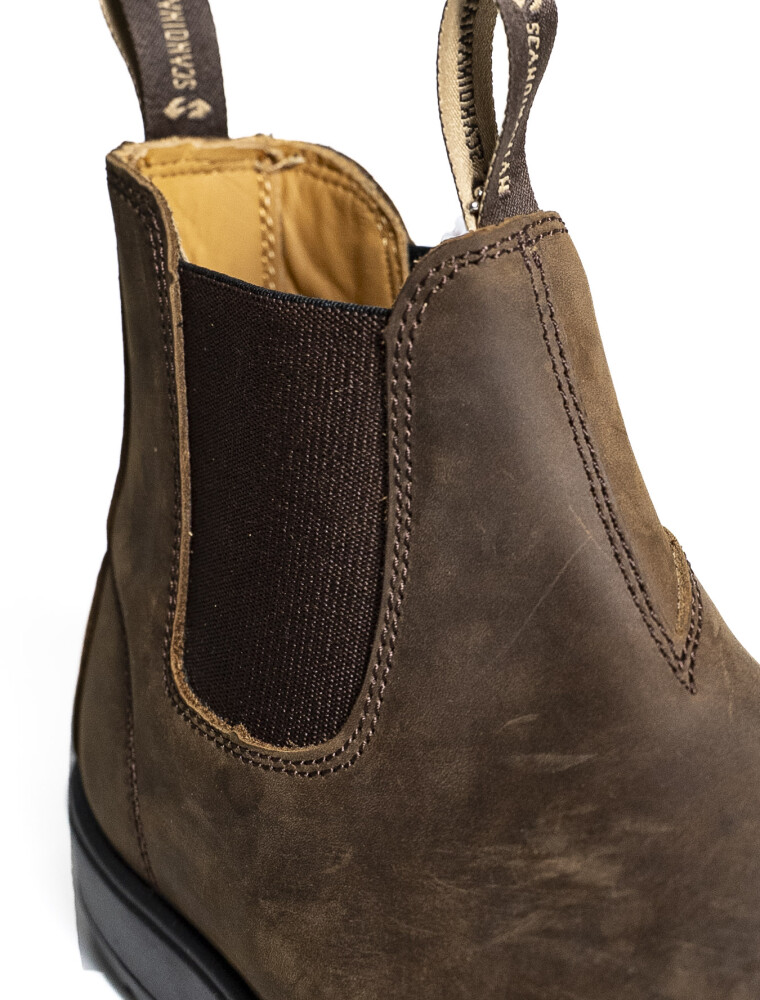 Bota Scandinavian Cuero Urban Marron