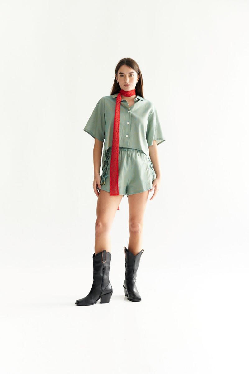 Camisa Isa - Verde 