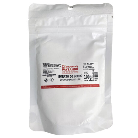Borato de Sodio Puro 100 g