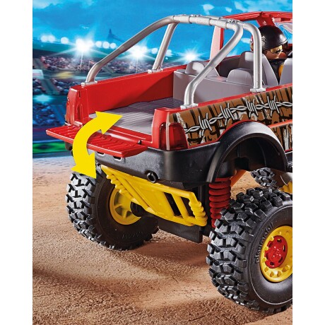 Playmobil Stunt Show camioneta Bull Monster Truck 57 piezas Playmobil Stunt Show camioneta Bull Monster Truck 57 piezas