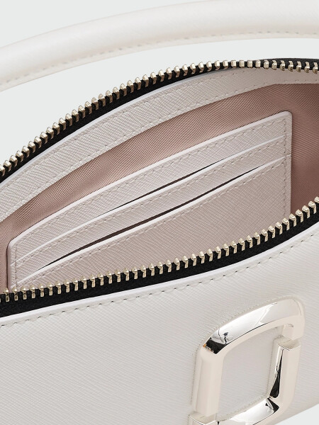 MARC JACOBS - THE SNAPSHOT DTM CONVERTIBLE SHOULDER BAG Blanco