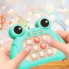 Juego para niños interactivo POP IT electrónico diseño rana Azul Juego para niños interactivo POP IT electrónico diseño rana Azul