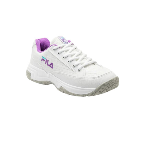 Championes Fila Grand Prix White & Lavander