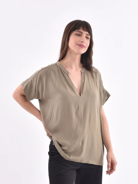 BLUSA BIESANZ VERDE MILI