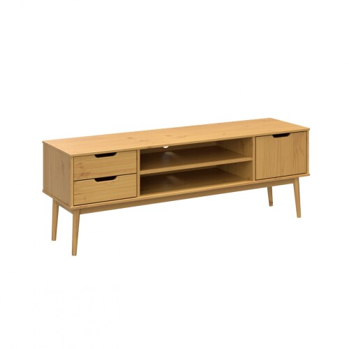 Rack para tv - Linea Nordica Roble