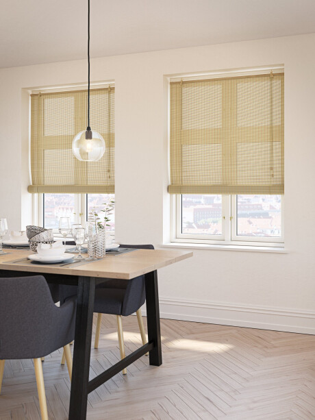 Cortina enrollable bambú BYRE 80x160 natural Cortina enrollable bambú BYRE 80x160 natural