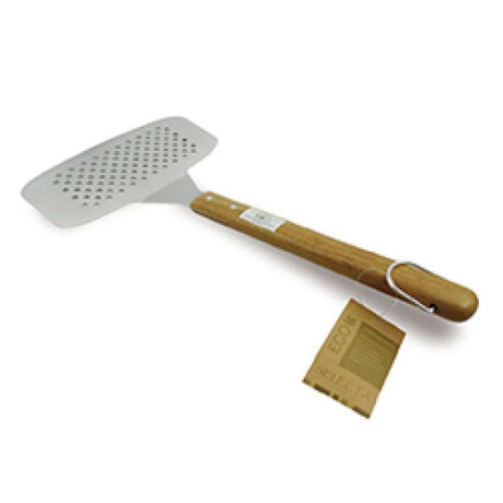 Espatula Para Pescado 41Cm Acero Inoxidable Madera Espatula Para Pescado 41Cm Acero Inoxidable Madera