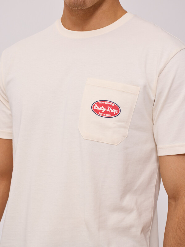 T-SHIRT ZEPHYR RUSTY Crudo